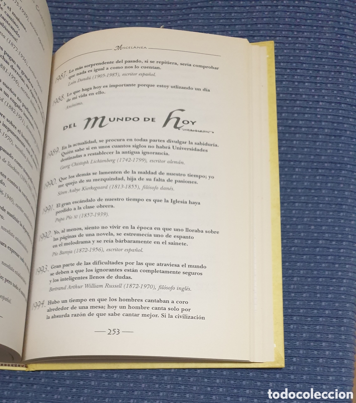 Libros: CITAS Y FRASES C&Eacute;LEBRES. - Foto 6