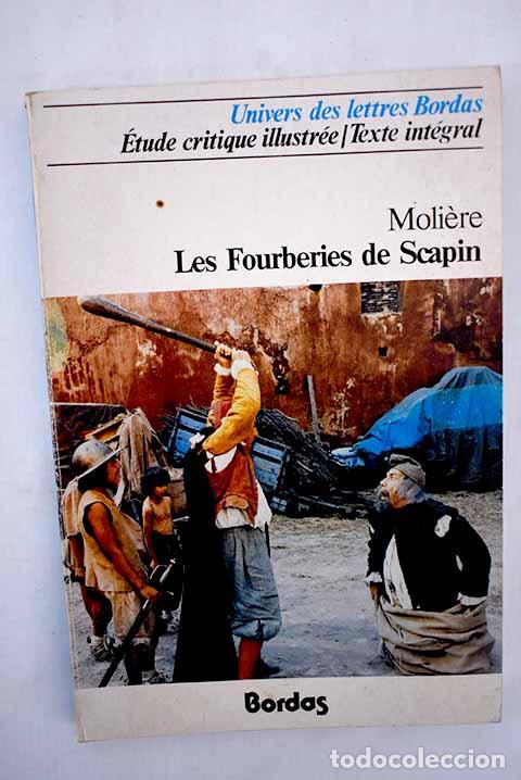 Libros: Les fourberies de Scapin.- Moli&egrave;re - Foto 1