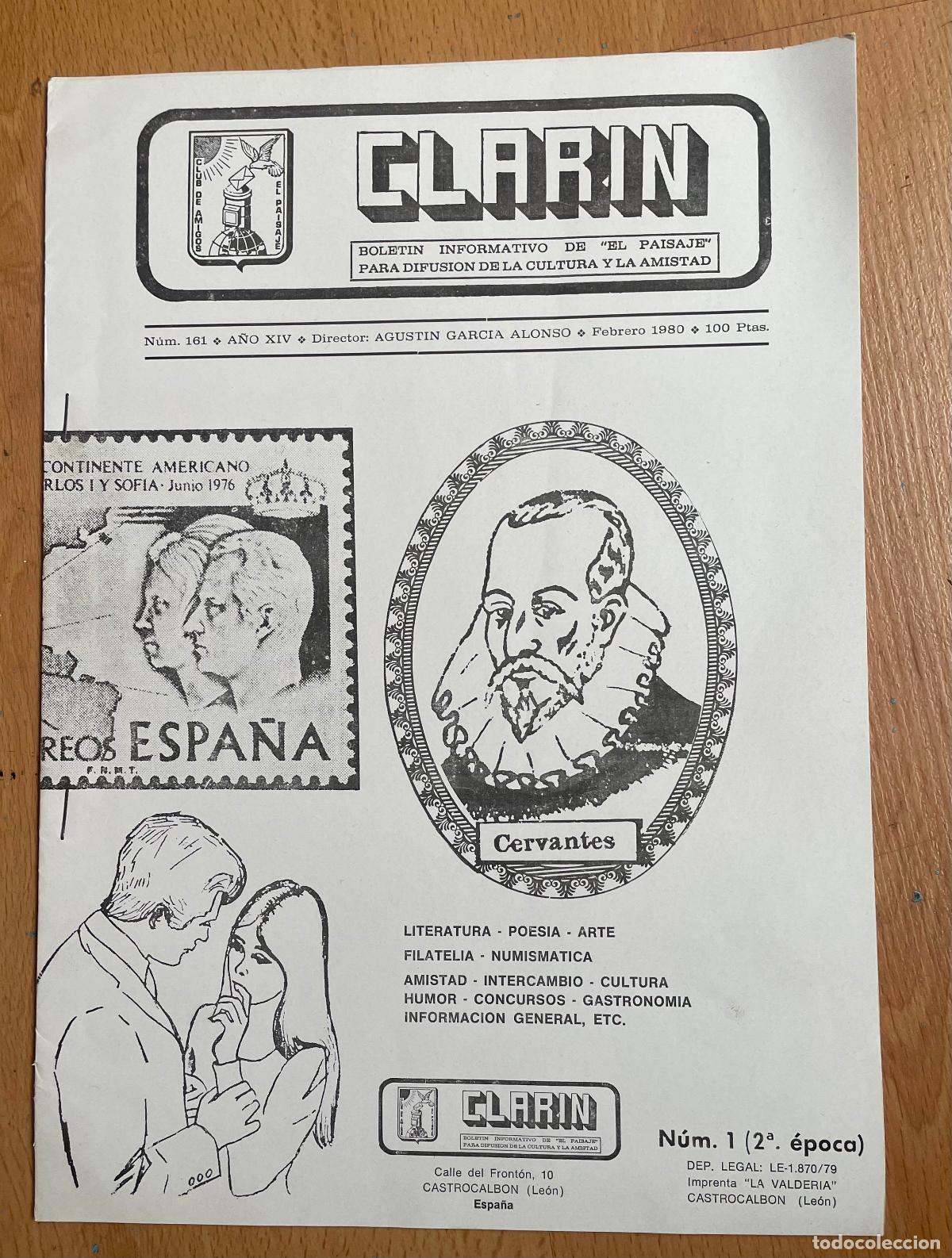 Libros: BOLETIN CLARIN, Numero 1, 2 Epoca - Foto 1