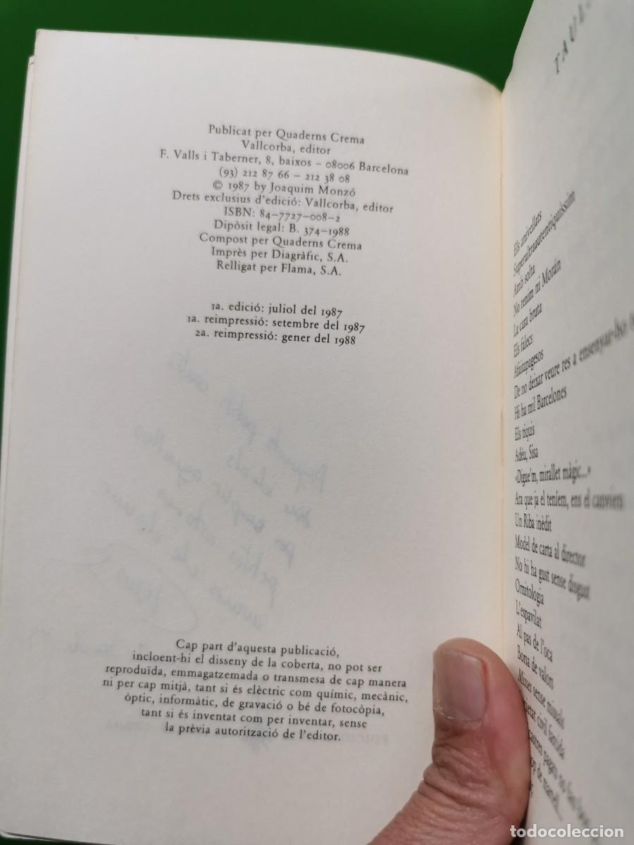 Libros: ZZZZZZZZ&hellip; QUIM MONZ&Oacute; (EN CATAL&Aacute;N ). - Foto 4