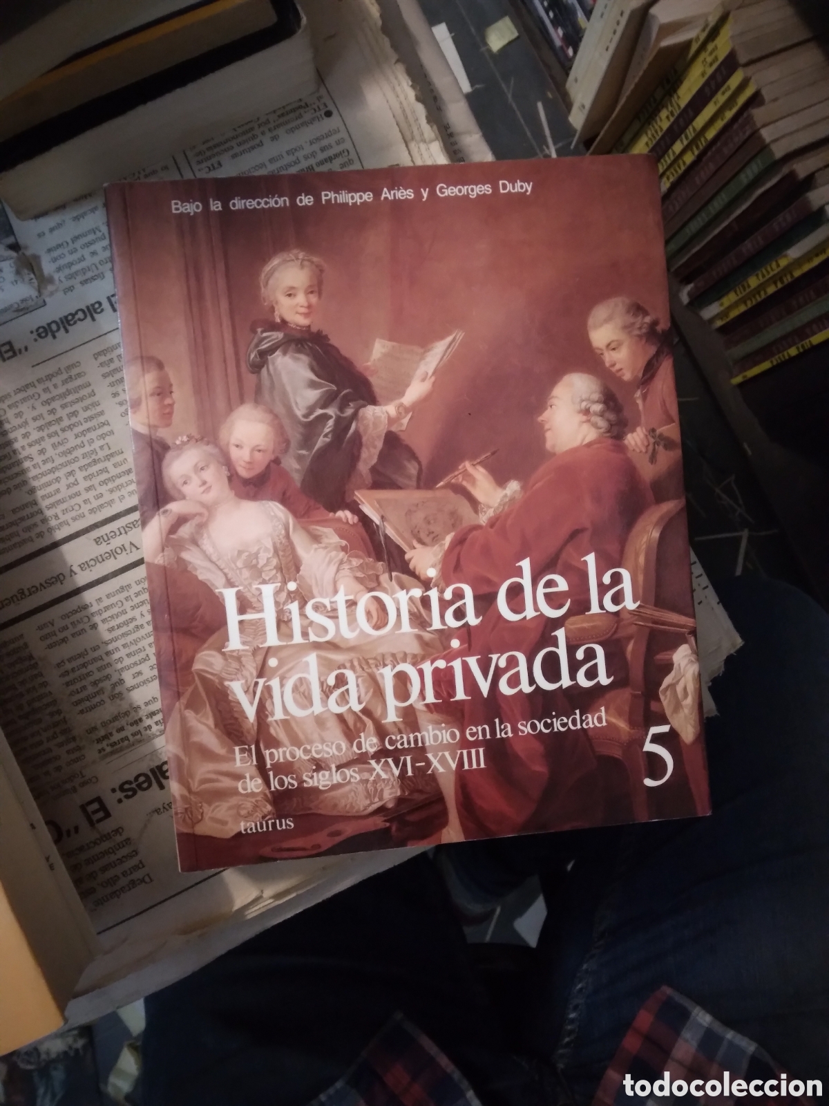 Libros: Historia de la vida privada, tomo 5, Philippe Aries, Taurus - Foto 1