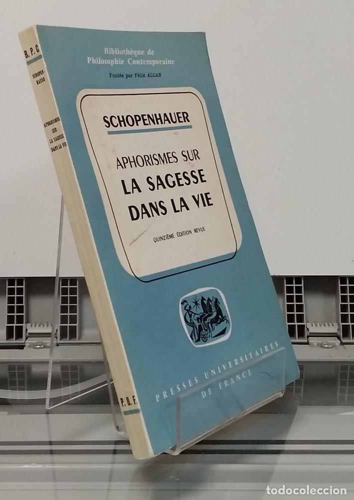 Libros: Aphorismes sur la sagesse de la vie - Schopenhauer - Foto 1
