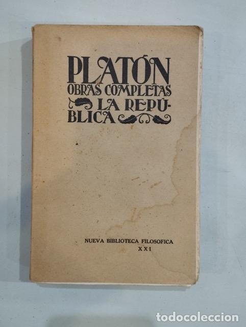 Libros: Plat&oacute;n - La rep&uacute;blica - Foto 1