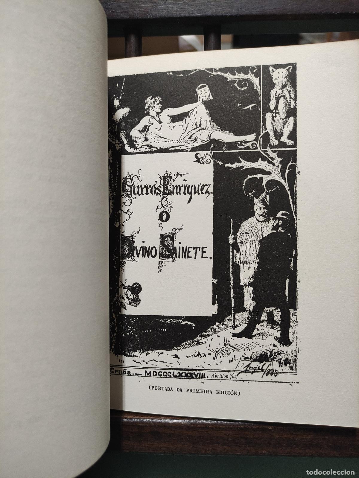 Libros: O DIVINO SAINETE - MANUEL CURROS ENRIQUEZ - Foto 3