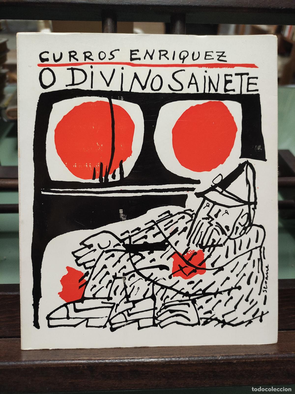 Libros: O DIVINO SAINETE - MANUEL CURROS ENRIQUEZ - Foto 1