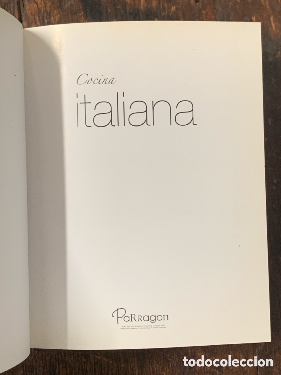 Libros: Cocina Italiana - PARRAGON - Foto 2