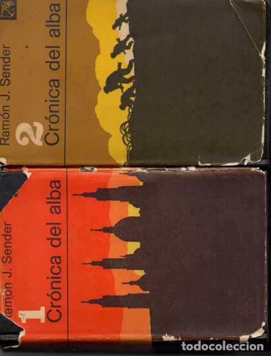 Libros: CRONICA DEL ALBA. 1 Y 2. - SENDER, Ram&oacute;n J. - Foto 1