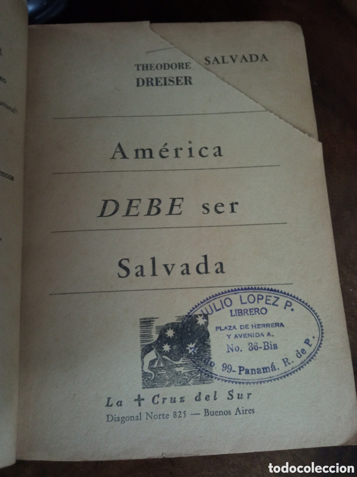 Libros: Am&eacute;rica debe ser salvada - Theodore Dreiser - Foto 2