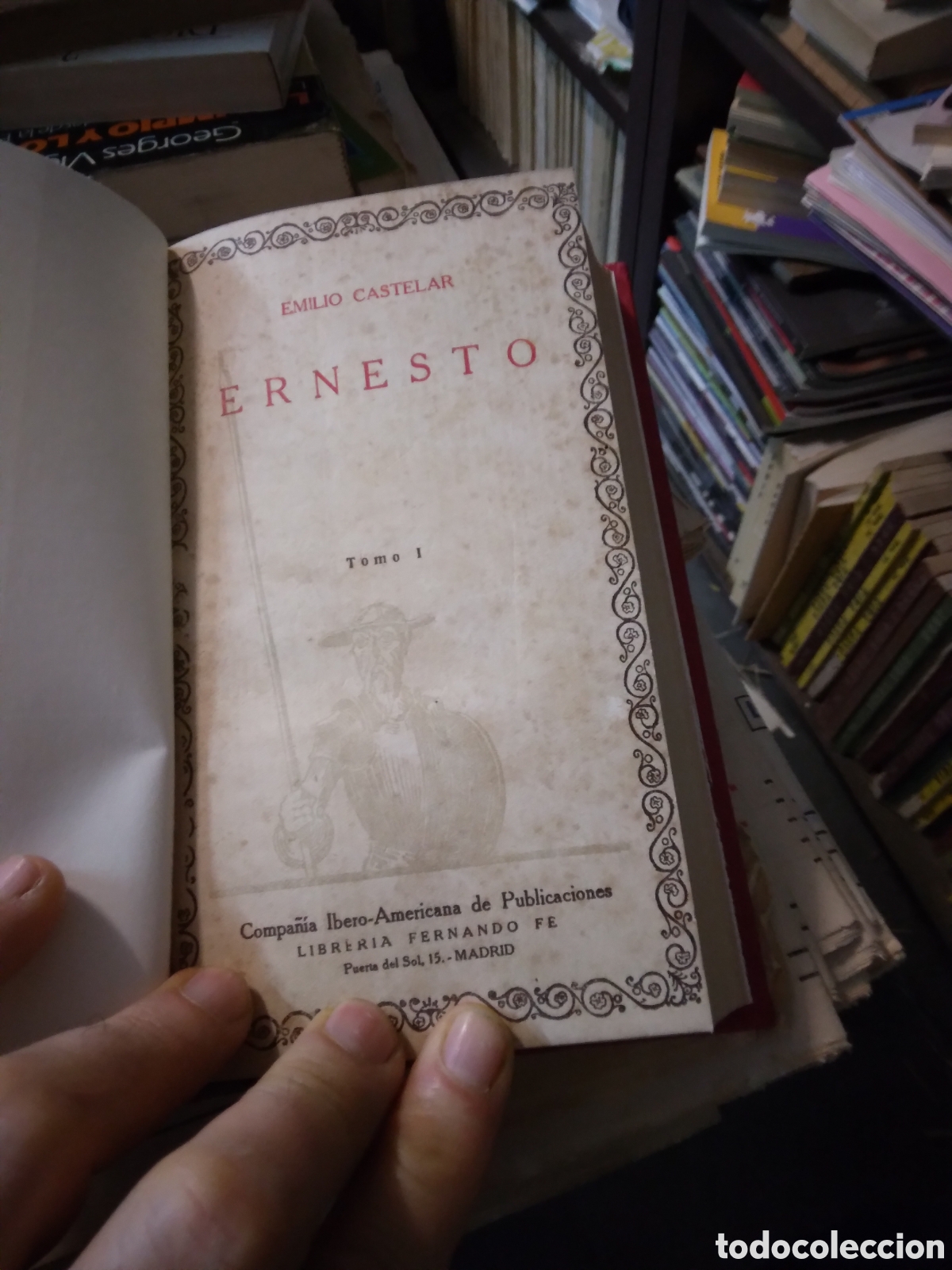 Libros: Emilio Castelar, Ernesto,tomo I y II - Foto 2
