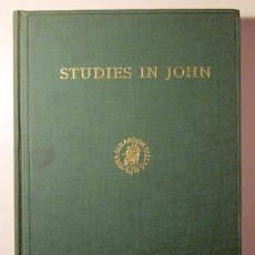 Libros: STUDIES IN JOHN - LEIDEN 1970
