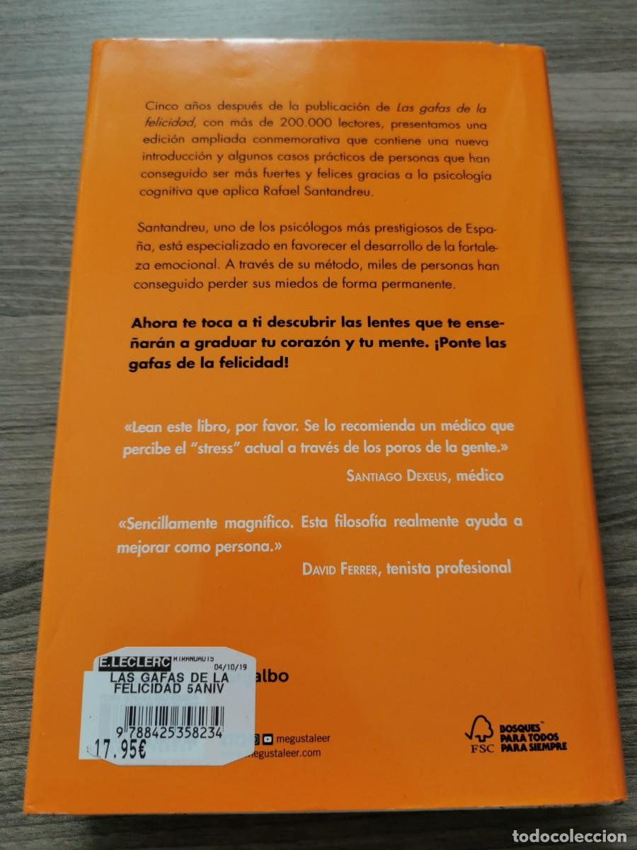 Libros: LAS GAFAS DE LA FELICIDAD - Rafael Santandreu - Foto 2