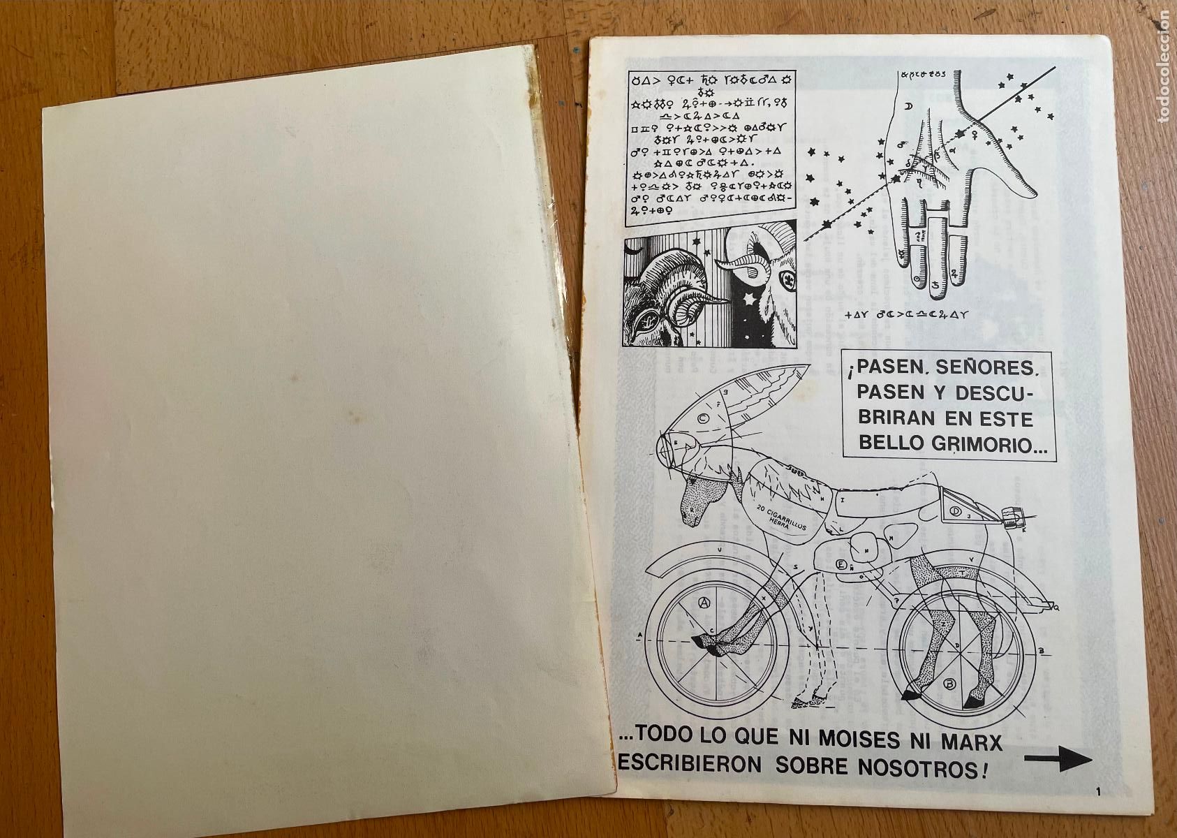 Libros: MENT JAUSS, La casa de la menta, FANZINE - Foto 2