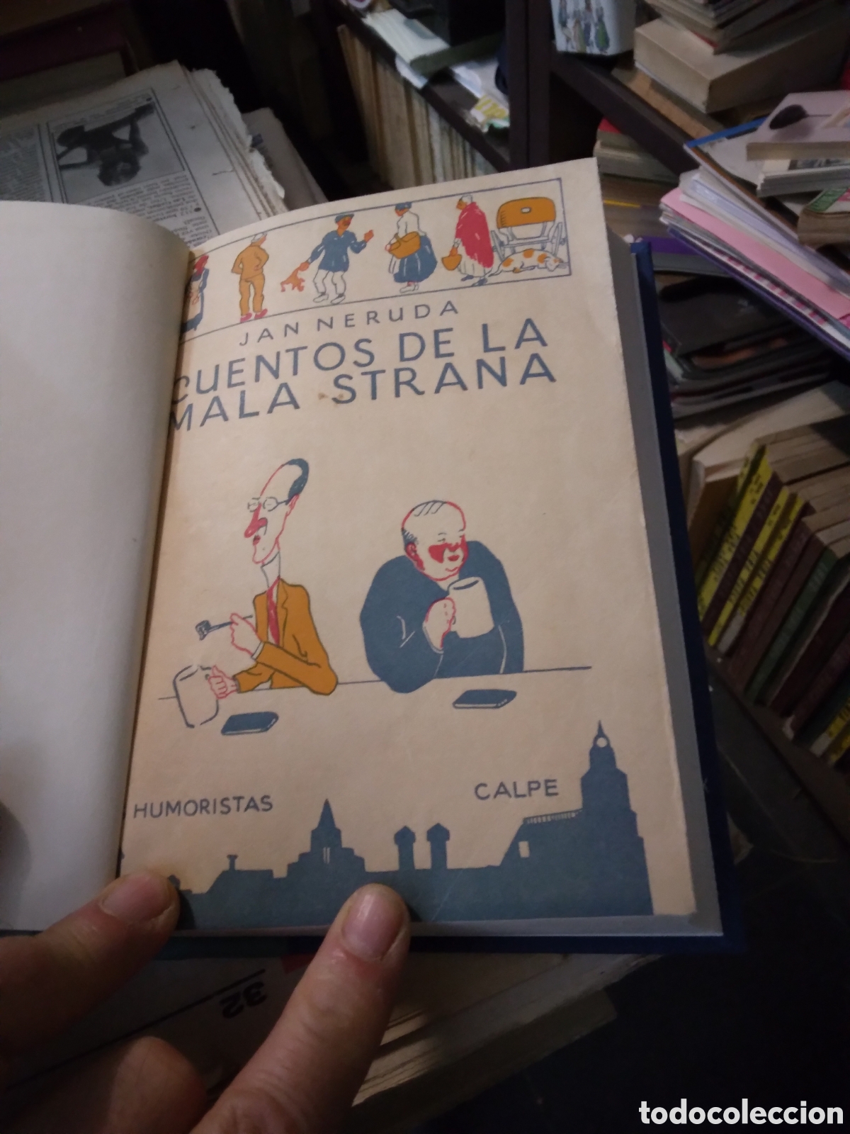 Libros: Jan Neruda, Cuentos de la.Mala Strana, Calpe - Foto 2