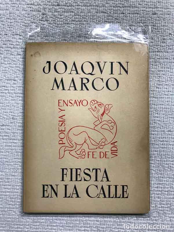 Libros: Fiesta en la calle - Joaqu&iacute;n Marco - Foto 1
