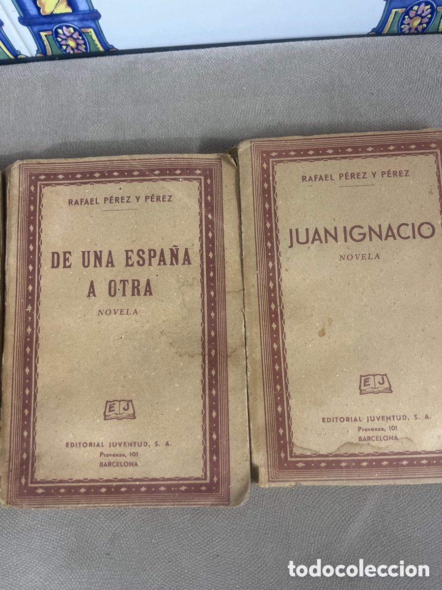 Libros: Lote de 3 novelas de Rafael Perez y Perez - Foto 3