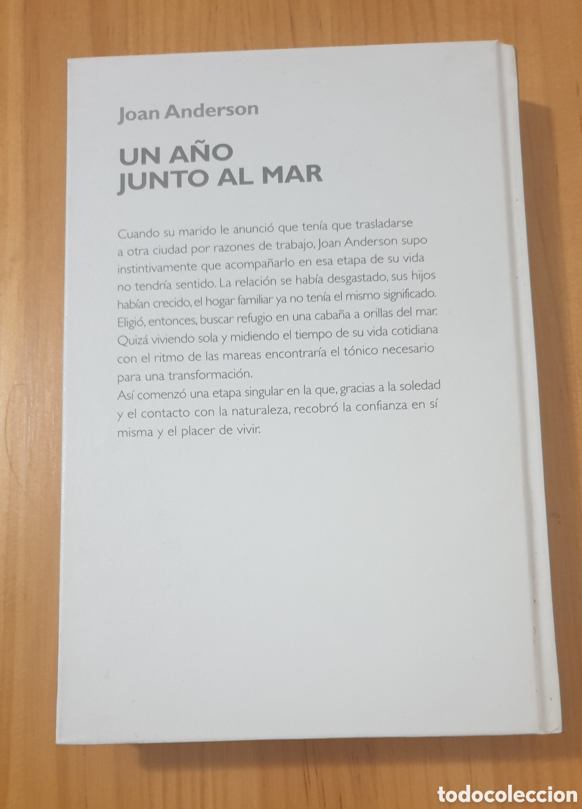 Libros: UN A&Ntilde;O JUNTO AL MAR. JOAN ANDERSON. RBA. - Foto 2