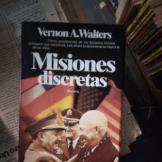 Libros: VERNOS A. WALTERS, MISIONES DISCRETAS, PLANETA