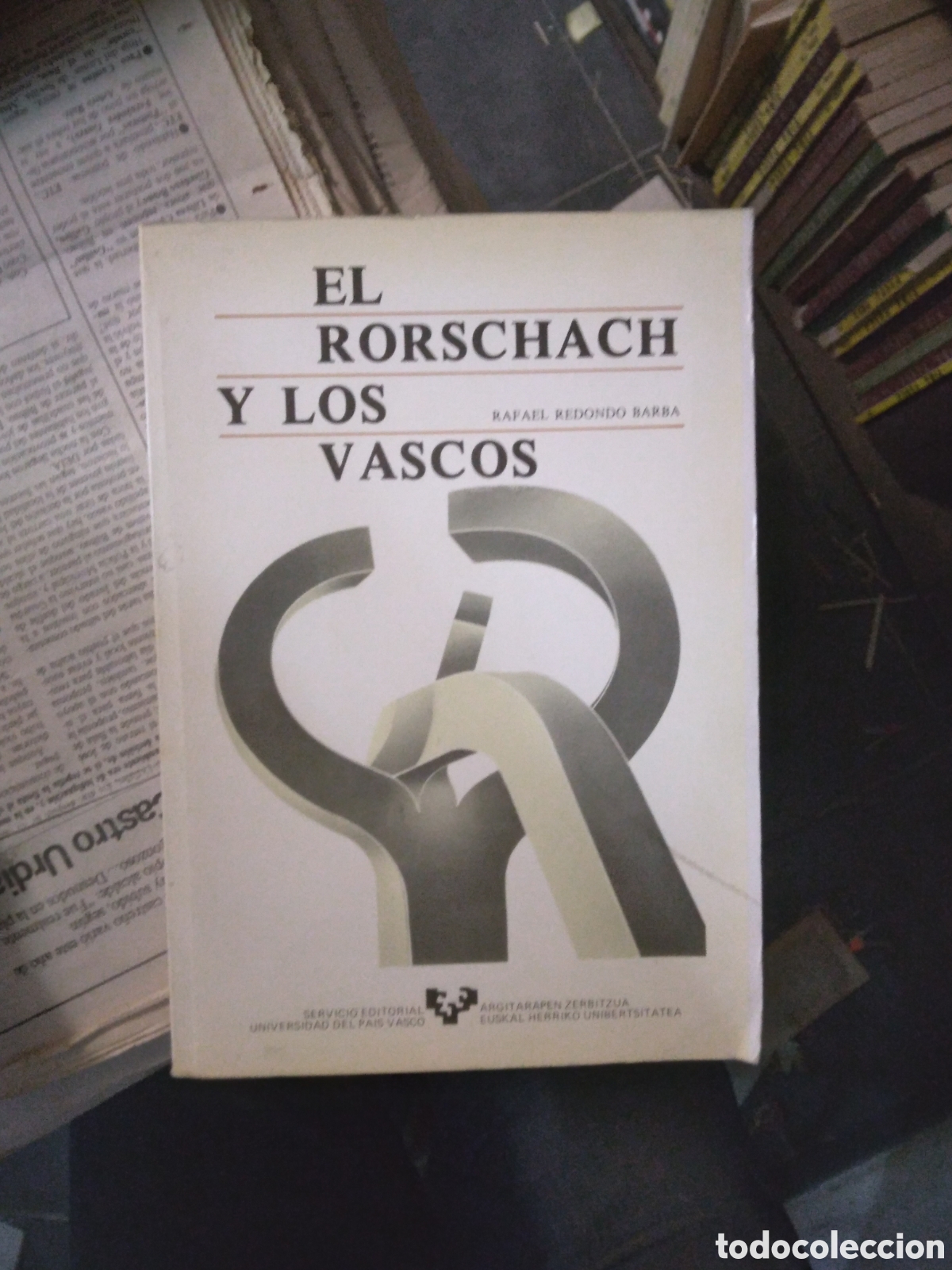 Libros: Rafael Redondo Barba, El rorschach y los vascos, UPV - Foto 1