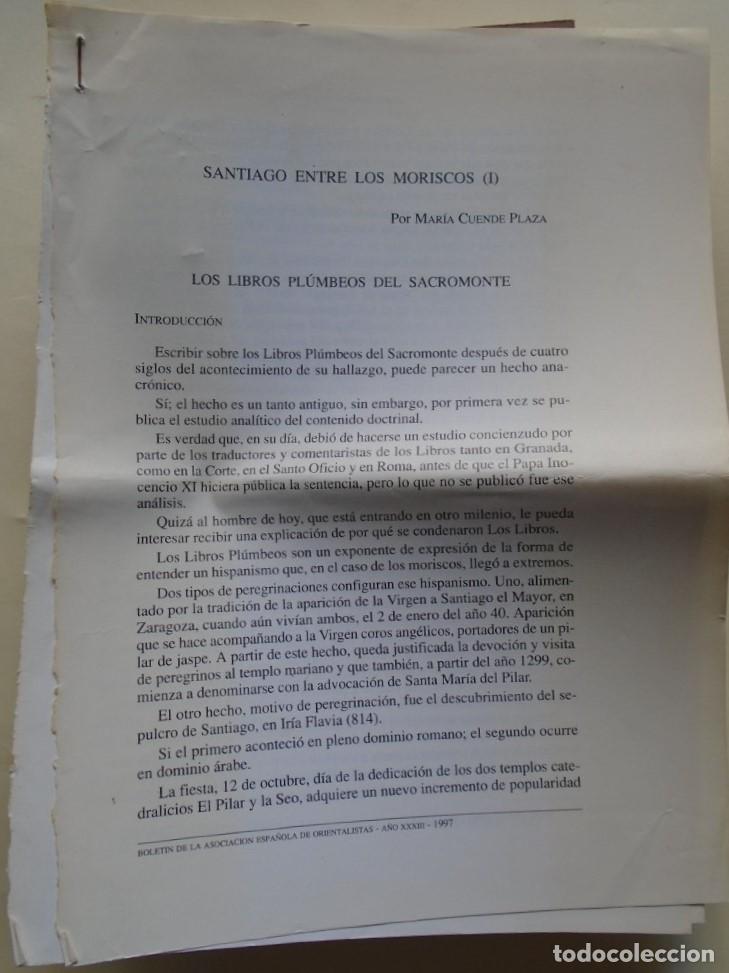 Libros: Los Libros Pl&uacute;mbeos del Sacromonte. - HAGERTY (Miguel Jos&eacute;). - Foto 3