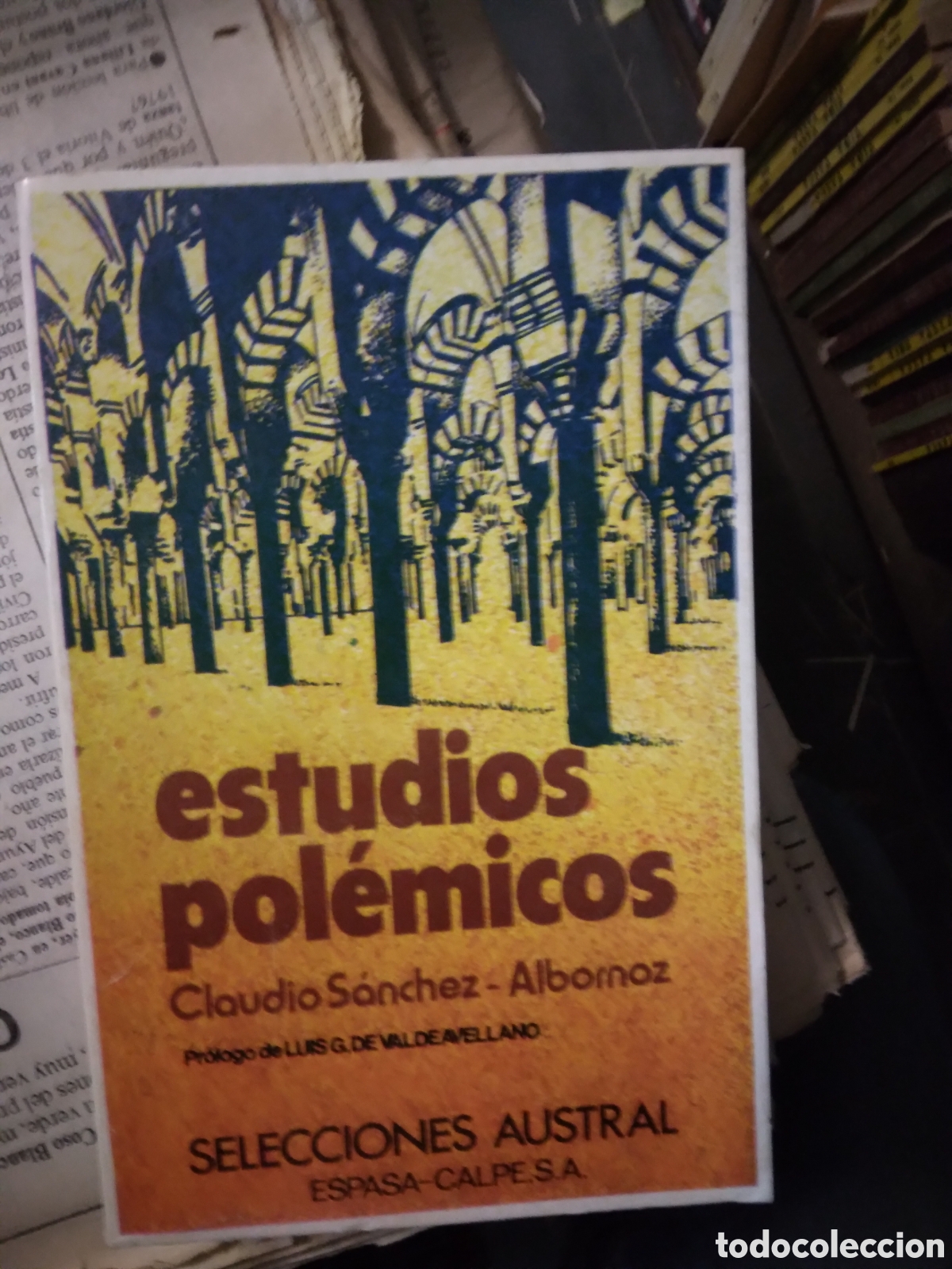 Libros: Claudio Sanchez Alborniz, Estudios pol&eacute;micos, espasa - Foto 1