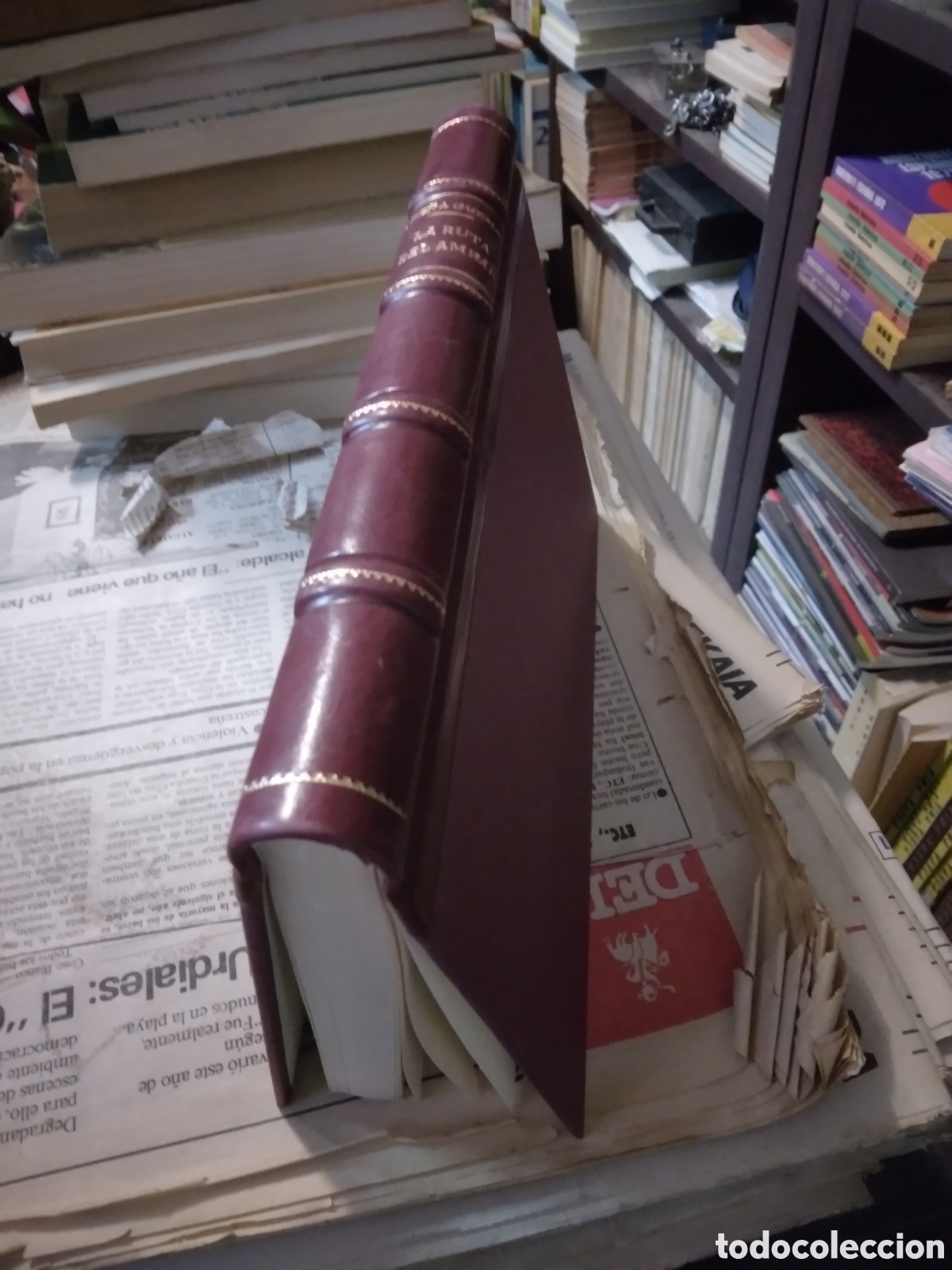 Libros: Solano Pe&ntilde;a Guzman, La ruta del.ambar,EMECE - Foto 1
