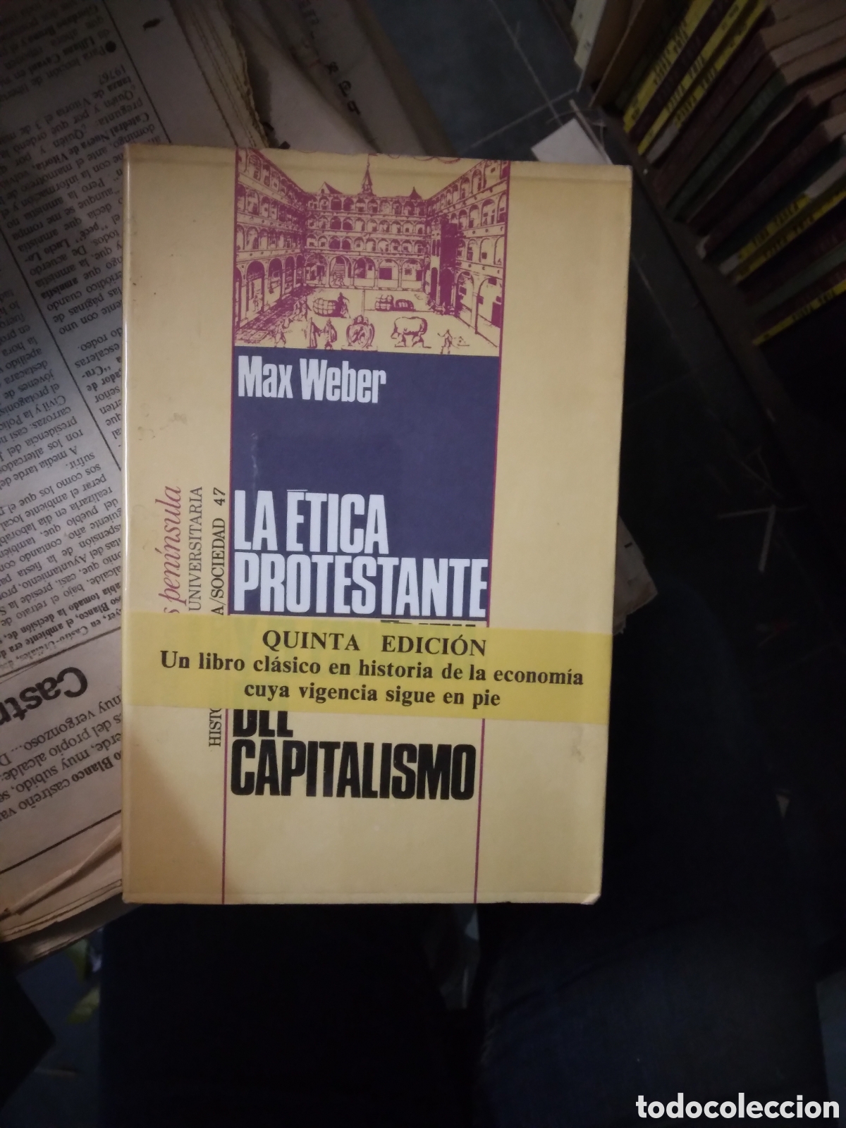 Libros: Max Weber, La.etica protestante y el esp&iacute;ritu del capitalismo - Foto 1