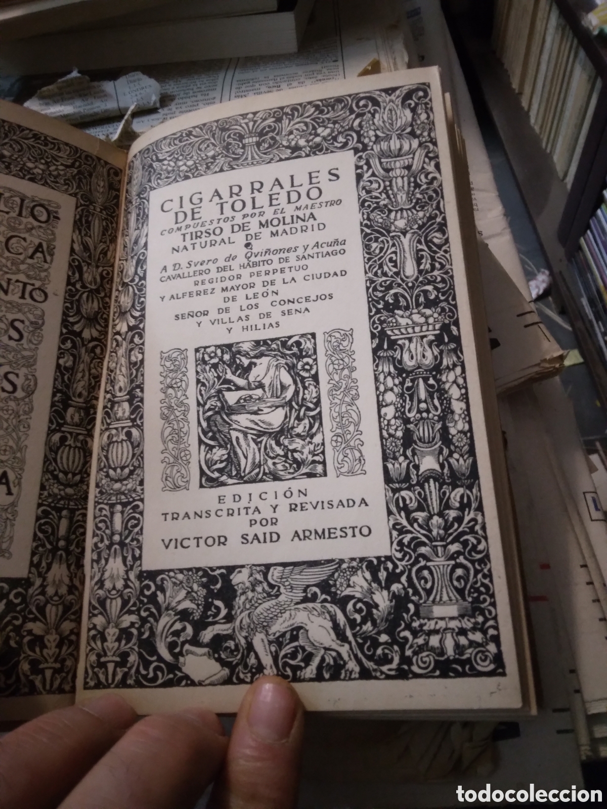 Libros: Cigarrales de Toledo, Tirso de Molin - Foto 2