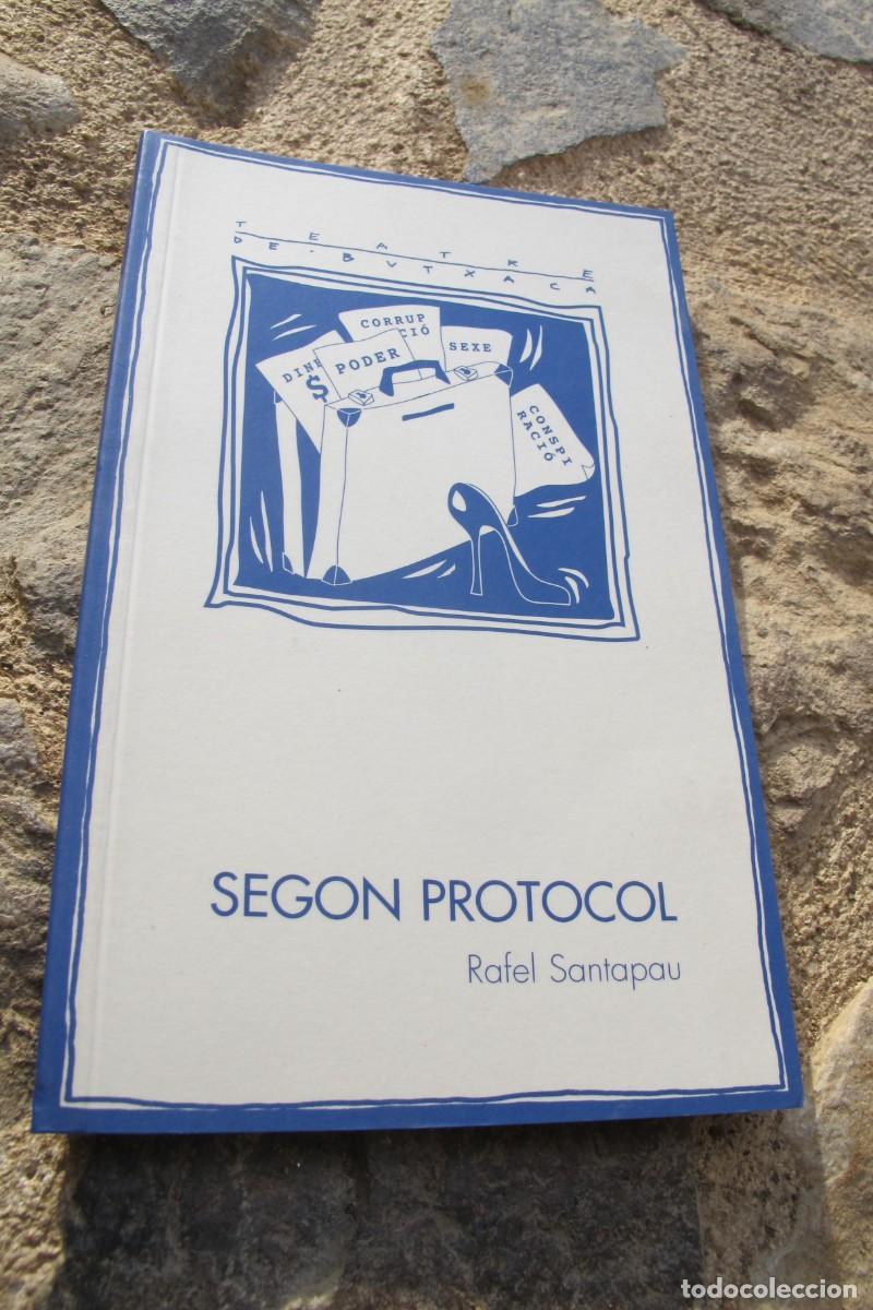Libros: SEGON PROTOCOL. RAFAEL SANTAPAU. TEATRE DE BUTXACA - Foto 1