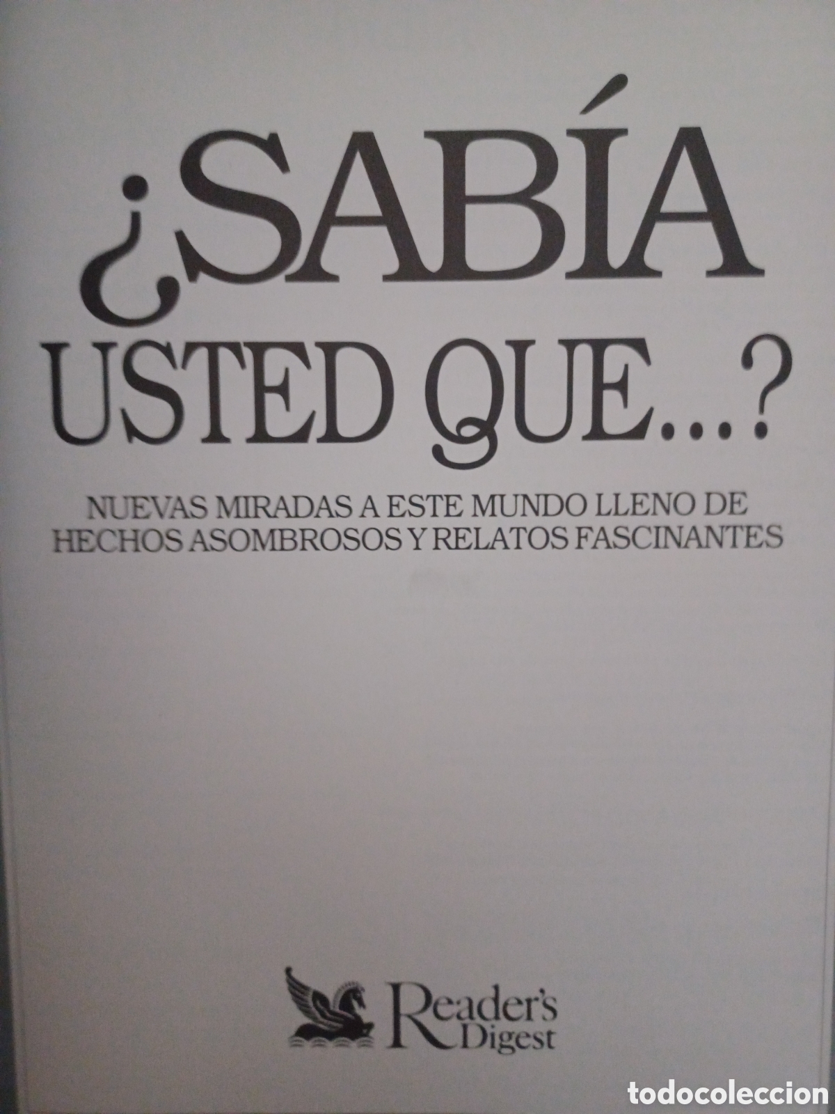 Libros: Barybook C22. . . &iquest;Sabia usted que? Readers digest - Foto 3