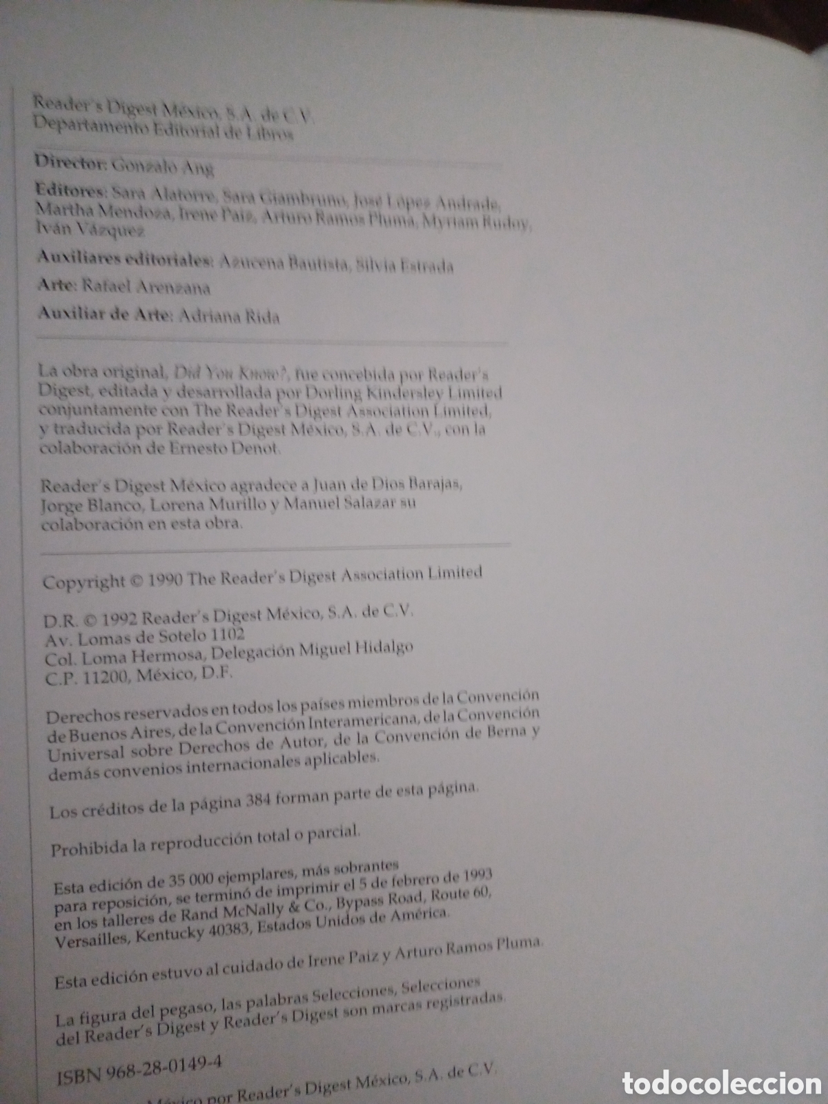 Libros: Barybook C22. . . &iquest;Sabia usted que? Readers digest - Foto 4