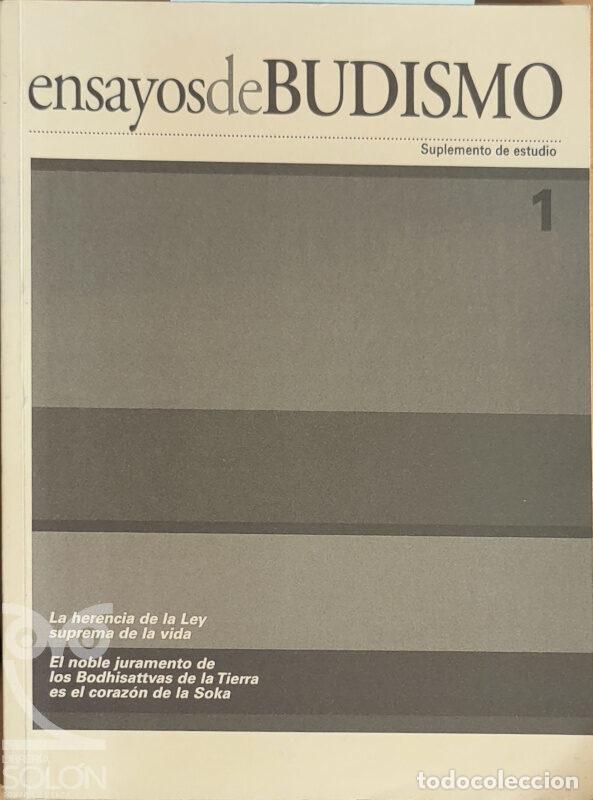 Libros: Ensayos de budismo - Num. 1 - Enero 2011 - Aa. Vv. - Foto 1