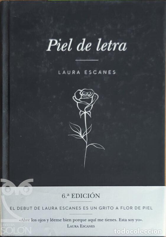 Libros: Piel de letra - Laura Escanes - Foto 1