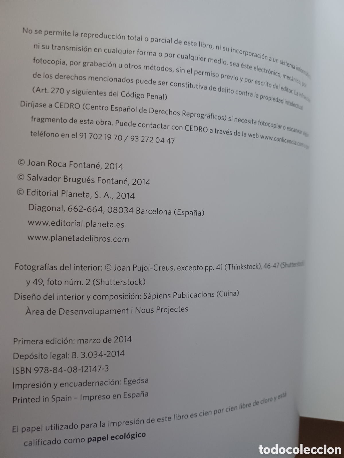 Libros: Barybook 168. . Cocina con Joan Roca planeta - Foto 4