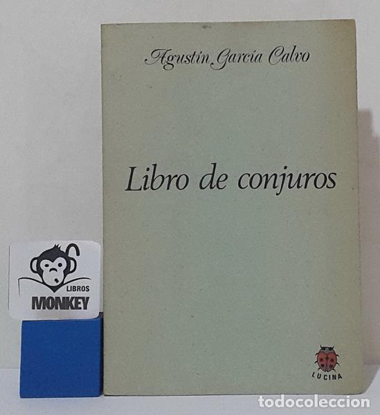 Libros: Libro de conjuros - Agust&iacute;n Garc&iacute;a Calvo - Foto 1