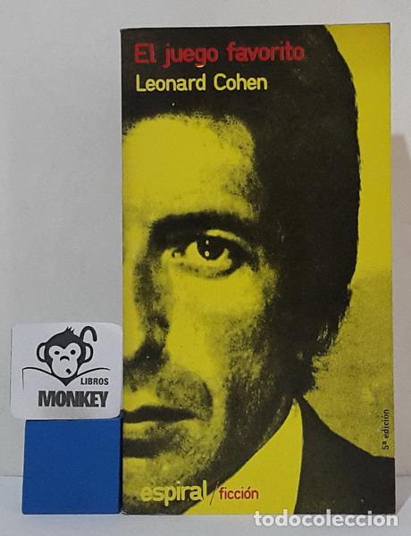 Libros: El juego favorito - Leonard Cohen - Foto 1