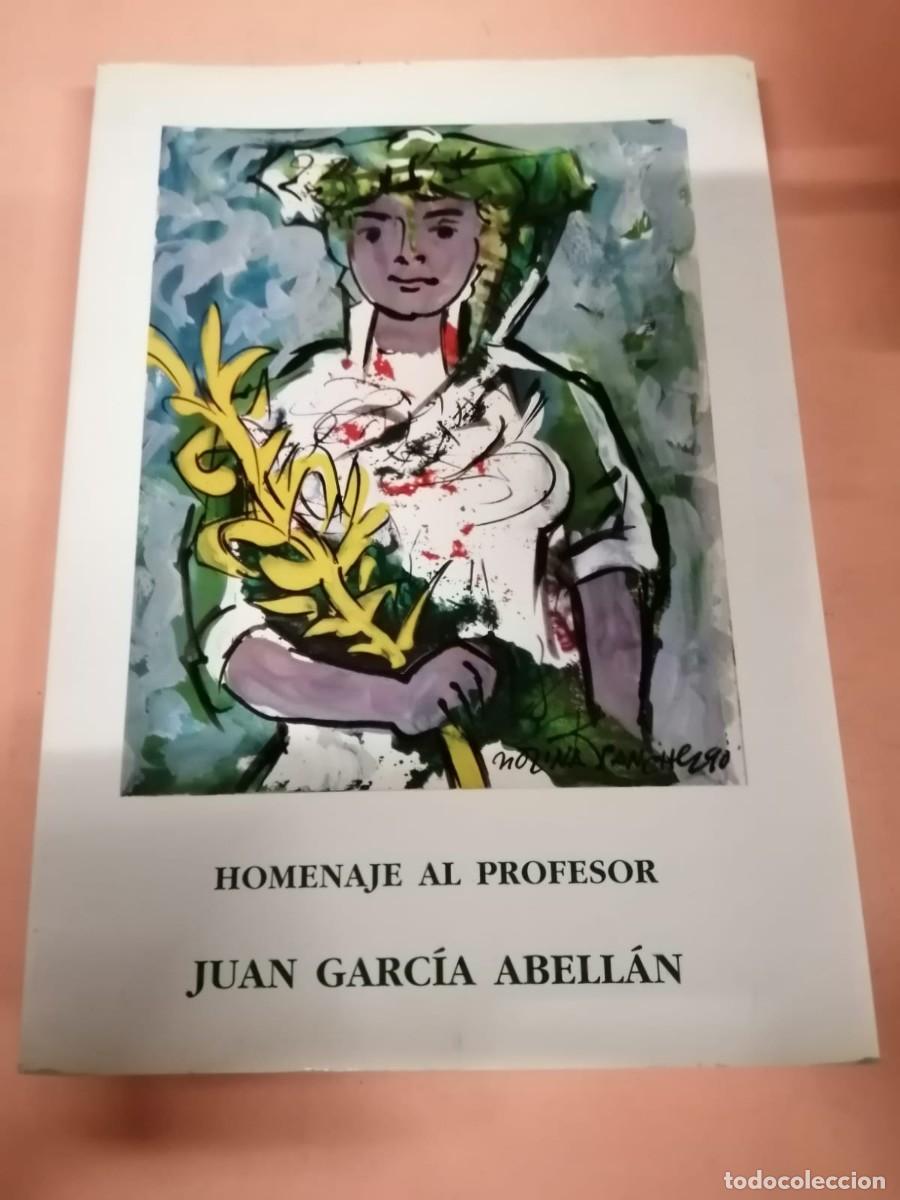 Libros: HOMENAJE AL PROFESOR JUAN GARCIA ABELLAN - Foto 1