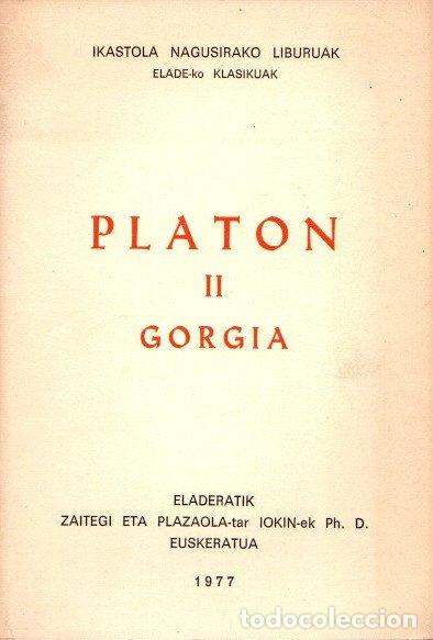 Libros: II. Gorgia - Platon - Foto 1