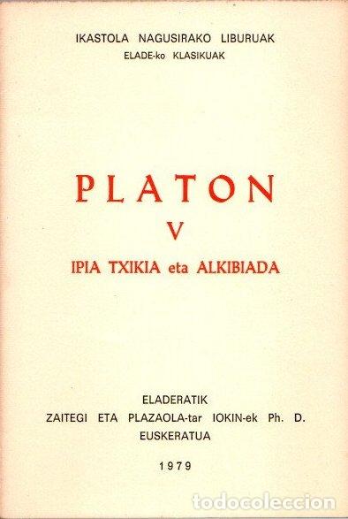 Libros: Ipia txikia eta Alkibiada - Platon - Foto 1