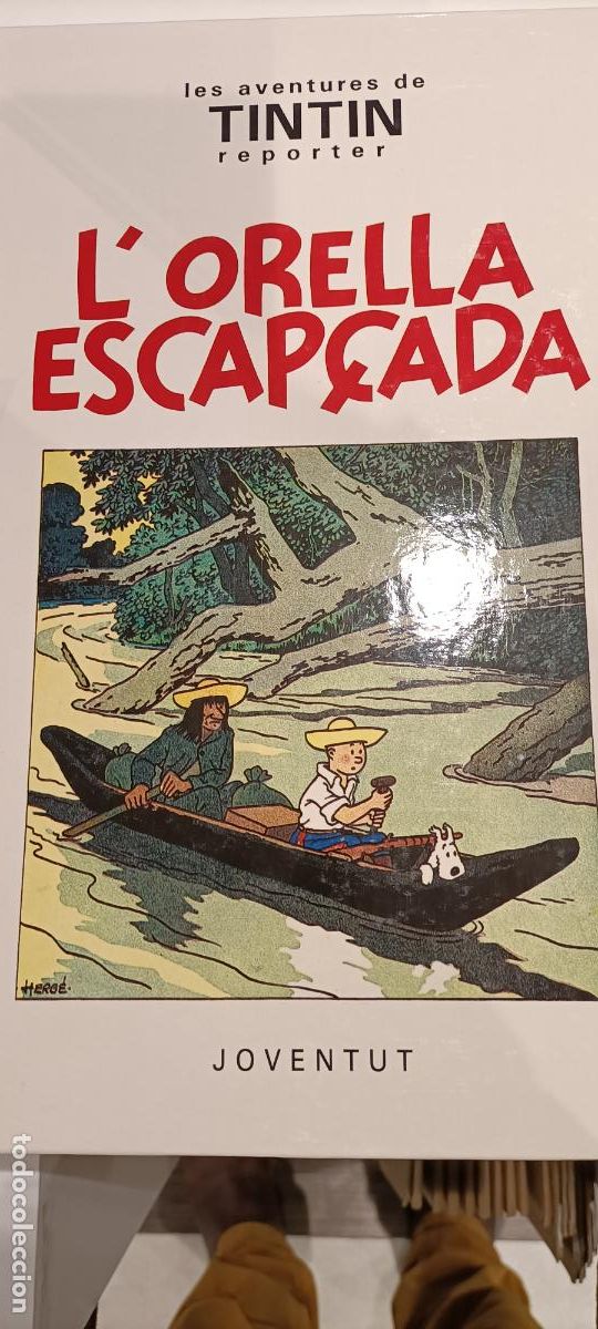 Libros: la orella escapcada tintin