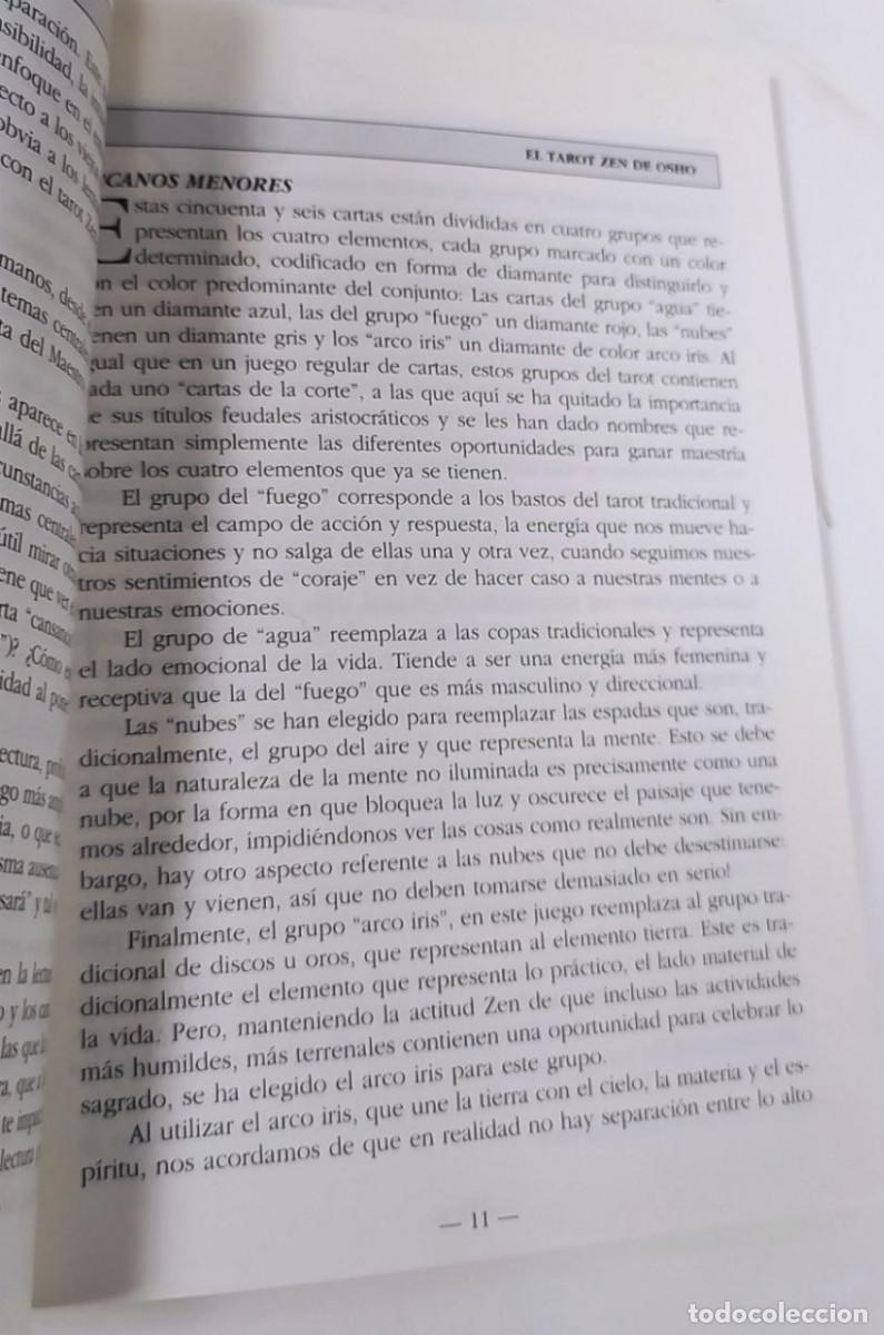 Libros: Zen-Tarot - Osho. - Foto 3