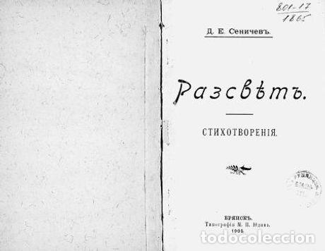 Libros: Dawn - Senichev Dmitrij Evstafevich - Foto 1