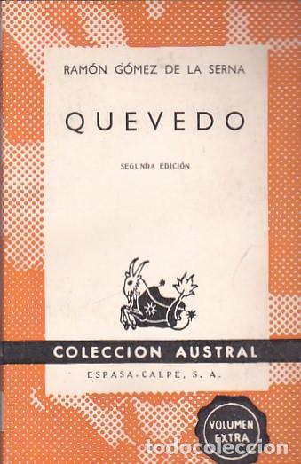 Libros: Quevedo N&ordm; 1171 - GOMEZ DE LA SERNA, Ram&oacute;n - Foto 1