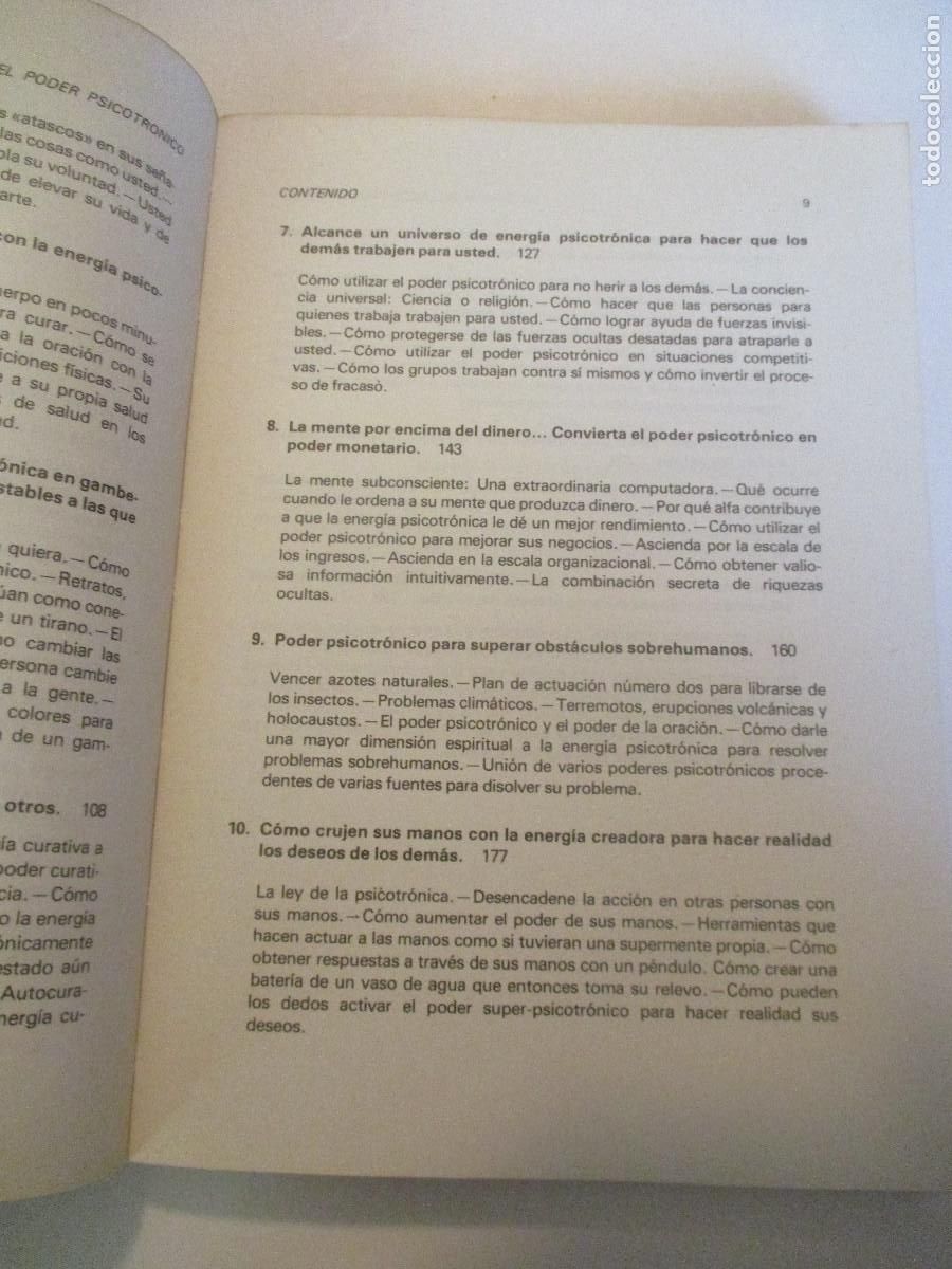 Libros: ROBERT B. STONE La magia del poder psicotr&oacute;nico W25960 - Foto 5