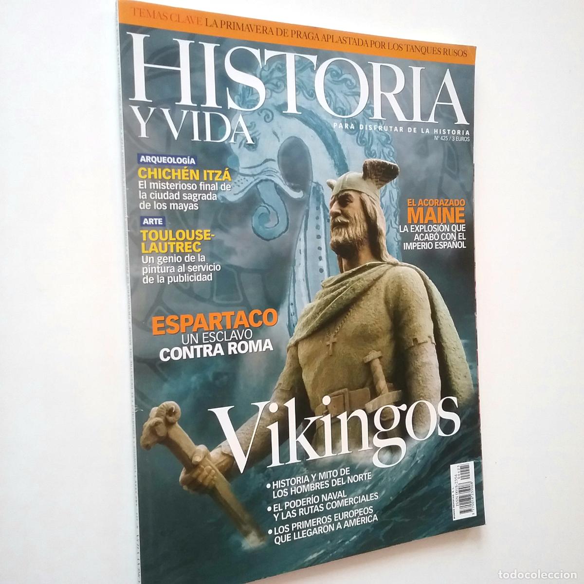 Libros: VV. AA. - Vikingos. El acorazado Maine (Historia y Vida, n&ordm; 425. Agosto 2003)