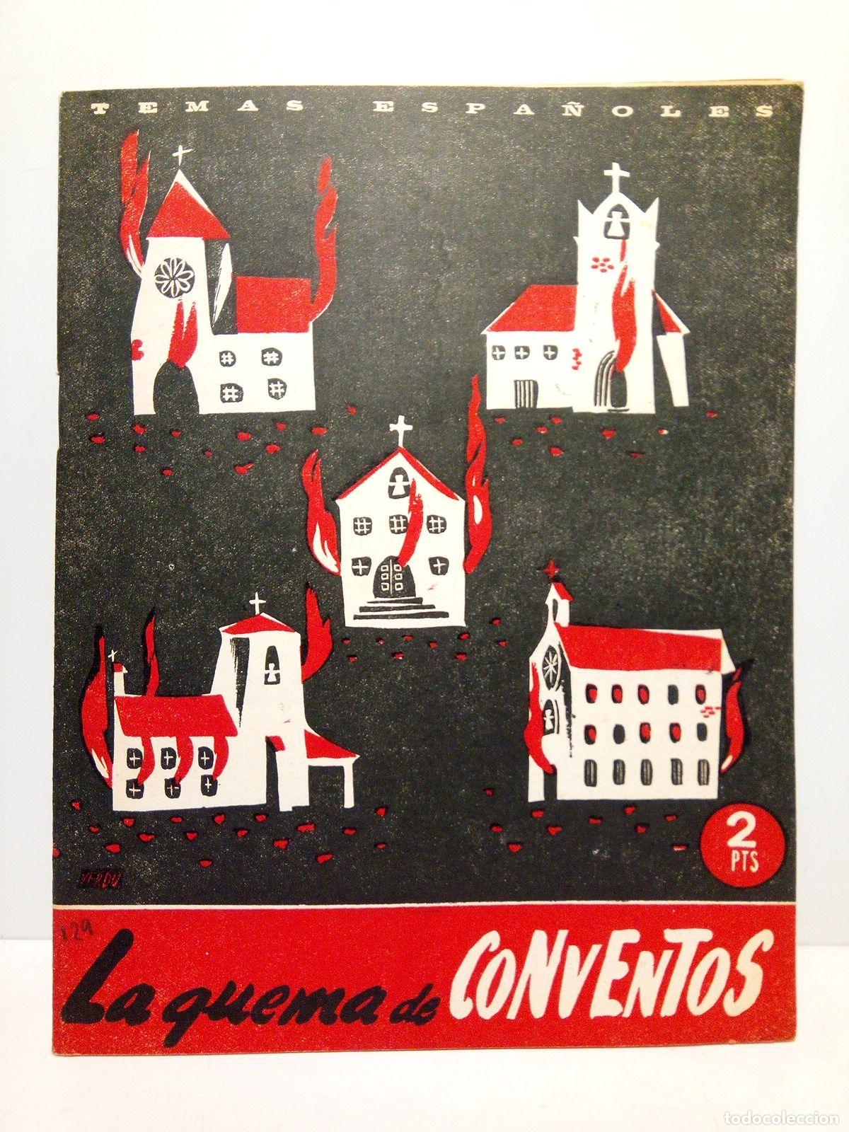 Libros: NARBONA, Francisco - La quema de los conventos [1931] - Foto 1