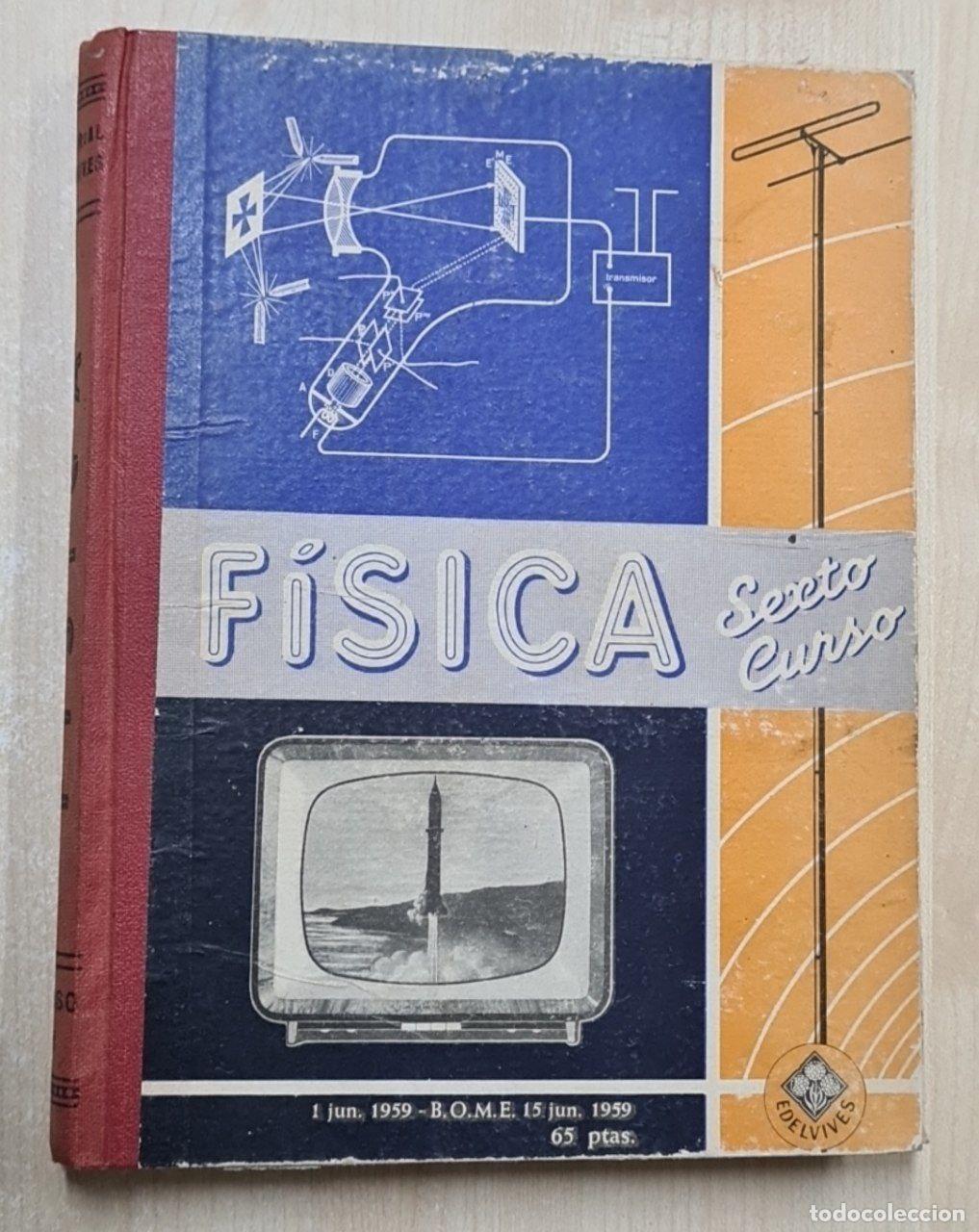 Libros: F&Iacute;SICA. SEXTO CURSO. - Foto 1