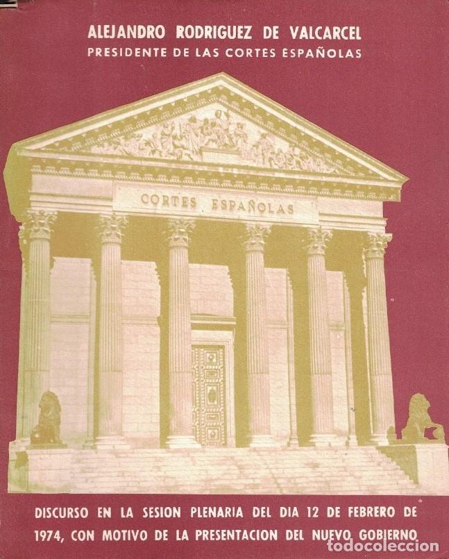 Libros: UN EXAMEN DE ESPA&Ntilde;A. Discurso. - Rodr&iacute;guez de Valc&aacute;rcel. Alejandro, - Foto 1