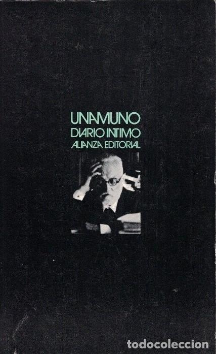 Libros: DIARIO &Iacute;NTIMO. - Unamuno. Miguel de, - Foto 1