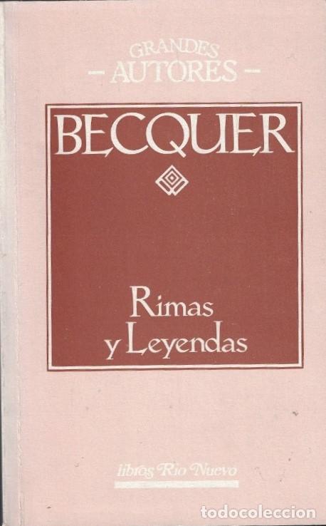 Libros: RIMAS Y LEYENDAS. - Becquer. Gustavo Adolfo, - Foto 1