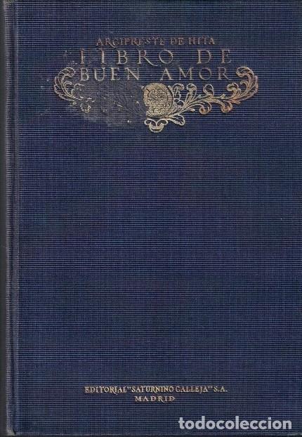 Libros: LIBRO DE BUEN AMOR. - Ruiz. Juan, (Arcipreste de Hita) - Foto 1
